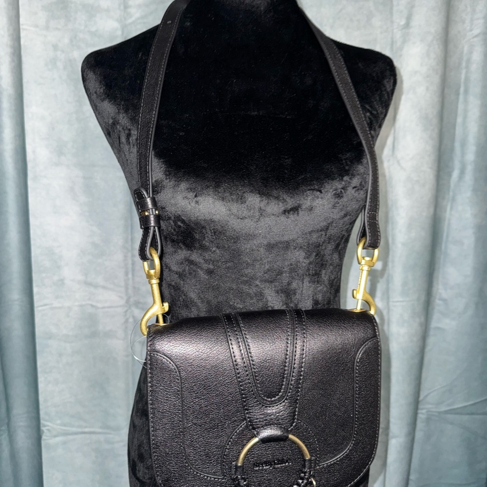 See by Chloe Black Leather Crossbody Bag